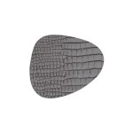 9885 CROCO silver-black подстаканник фигурный, кожа, L 13 см, W 11 см, серия CROCO, LIND DNA