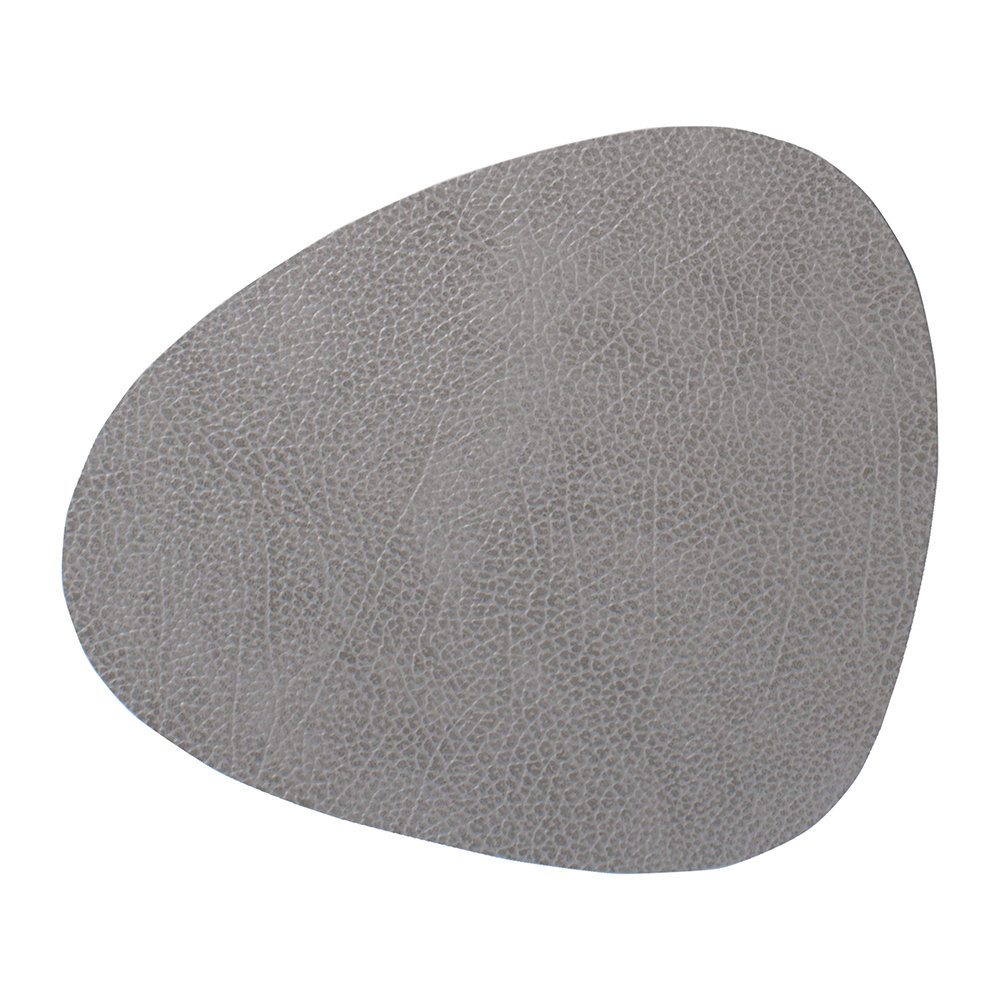 98863 HIPPO anthracite-grey подстаканник фигурный, кожа, L 13 см, W 11 см, серия HIPPO, LIND DNA
