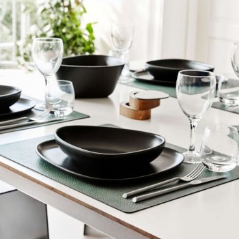 981134 HIPPO pastel green подстановочная салфетка прямоугольная, кожа, L 45 см, W 35 см, серия HIPPO, LIND DNA