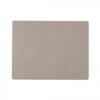 981170 NUPO light grey подстановочная салфетка прямоугольная, кожа, L 45 см, W 35 см, серия NUPO, LIND DNA
