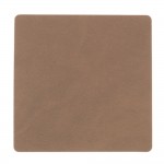 981188 NUPO brown подстаканник квадратный, кожа, L 10 см, W 10 см, серия NUPO, LIND DNA