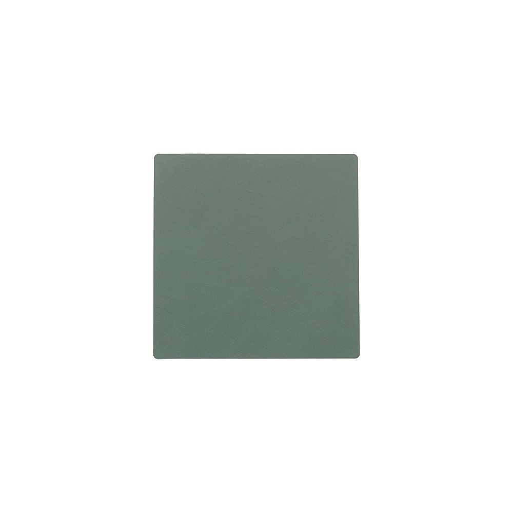 981803 NUPO pastel green подстаканник квадратный, кожа, L 10 см, W 10 см, серия NUPO, LIND DNA