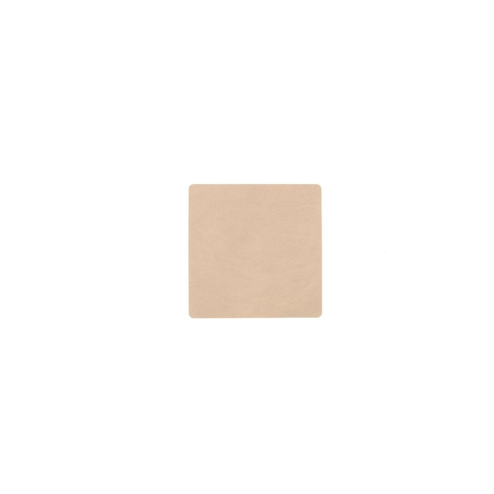 981187 NUPO sand подстаканник квадратный, кожа, L 10 см, W 10 см, серия NUPO, LIND DNA