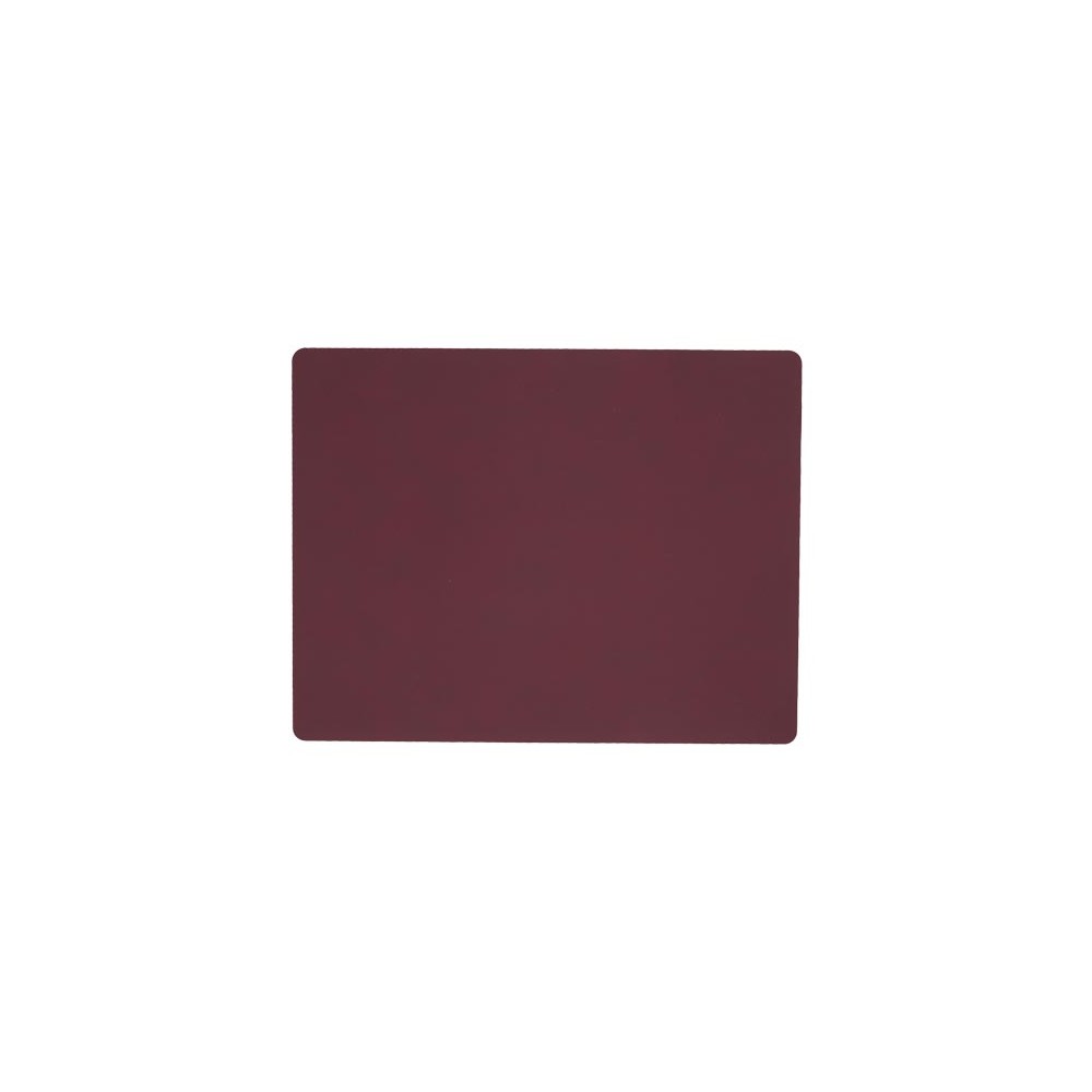 981048 NUPO plum подстановочная салфетка прямоугольная, кожа, L 45 см, W 35 см, серия NUPO, LIND DNA