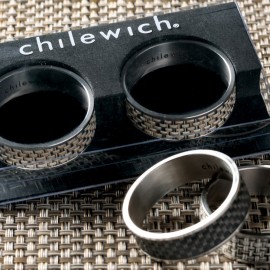 Кольцо для салфеток Linen, серия Stainless steel, CHILEWICH