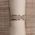 Кольцо для салфеток Linen, серия Stainless steel, CHILEWICH