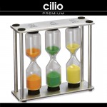 Набор: песочные часы для заваривания чая, Cilio