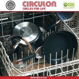 Антипригарная сковорода-сотейник Symmetry Black, D 28 см, 4.7 л., CIRCULON