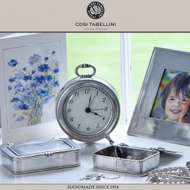 Часы-будильник TOSCANA, D 11 см, олово, Cosi Tabellini