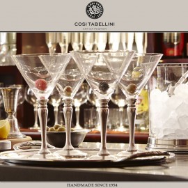 Бокал BAROLO для мартини, 330 мл, олово, закаленное стекло, Cosi Tabellini