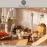 Менажница OSTERIA для снеков, орешков, H 16 см, D 15 см, олово, Cosi Tabellini