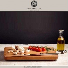 Поднос UMBRIA для сыров и паштетов, 35 x 27.5 см, олово, вишня, Cosi Tabellini