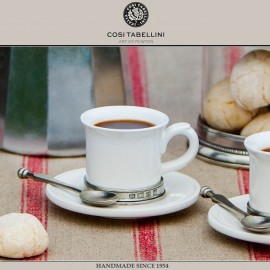 Кофейная пара CONVIVIO (эспрессо), 70 мл, олово, Cosi Tabellini