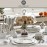 Блюдо-салатник CONVIVIO, D 30 см, олово, белый, Cosi Tabellini