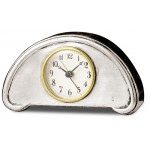 Часы с будильником, H 13 см, D 7 см, олово, серия LUNA, Cosi Tabellini
