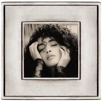 Фото-рамка квадратная, L 10,5 см, W 10,5 см, олово, серия Lombardia, Cosi Tabellini