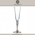 Бокал BAROLO для шампанского, 170 мл, олово, хрустальное стекло, Cosi Tabellini