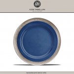 Десертная (закусочная) тарелка CONVIVIO, D 22 см, олово, синий, Cosi Tabellini