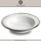 Блюдо-салатник CONVIVIO, D 30 см, олово, белый, Cosi Tabellini