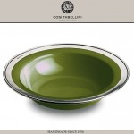 Блюдо-салатник CONVIVIO, D 30 см, олово, зеленый, Cosi Tabellini