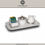 Комплект CONVIVIO "Five o'clock tea" молочник, сахарница, подставка для чайных пакетов, олово, Cosi Tabellini
