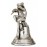 Колокольчик Art Nouveau, H 9 см, D 5,5 см, олово, серия ART NOUVEAU, Cosi Tabellini