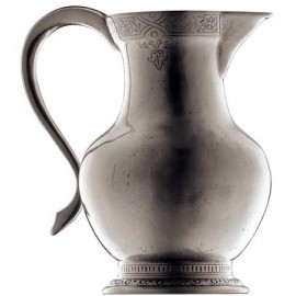 Кувшин с орнаментом, H 21 см, 1,6 л, олово, серия GIOTTO, Cosi Tabellini