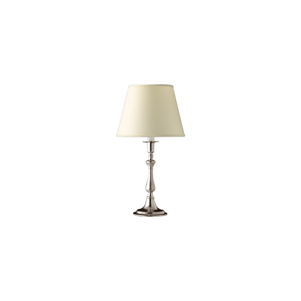 Электрическая лампы без абажура /с абажуром, H 49 см, олово, серия DIDIO, Cosi Tabellini