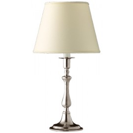 Электрическая лампы без абажура /с абажуром, H 49 см, олово, серия DIDIO, Cosi Tabellini