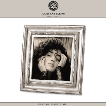 Фото-рамка TOSCANA квадратная, 14 х 14 см, олово, Cosi Tabellini