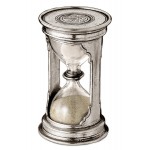 Песочные часы, 2.5 минуты, H 12 см, олово, серия PITAGORA, Cosi Tabellini