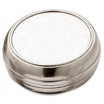 Коробок средний (шкатулка) без гравировки, D 7 см, олово, серия RODO&prime, Cosi Tabellini