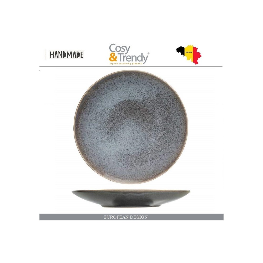 Обеденная тарелка COLLECTION URBAN, ручная работа, D 28 см, каменная керамика, COSY&TRENDY