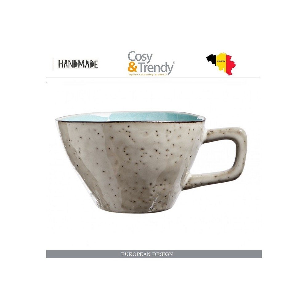 Кружка MALIBU для кофе и чая, ручная работа, 250 мл, каменная керамика, COSY&TRENDY