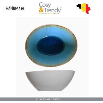 Миска LAGUNA AZZURO  ручной работы, 100 мл, 10 см х 9 см, каменная керамика, COSY&TRENDY