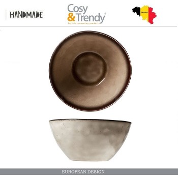Миска-салатник ATILLA, ручная работа, 15 х 7 см, каменная керамика, COSY&TRENDY