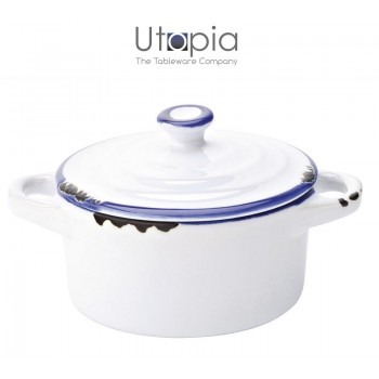 Avebury Blue кастрюлька для запекания, 250 мл, D 10.5 см, керамика, UTOPIA