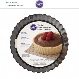 CAKE tart Антипригарная форма для выпечки мини тарта, D 15.2 см, Wilton, США