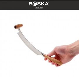 Нож для твёрдого и полутвёрдого сыра, нержавеющая сталь, дерево, Boska, Нидерланды