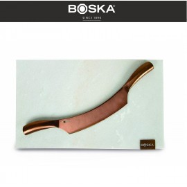 CHOCO Доска сервировочная с ножом, 30 х 17 см, мрамор, Boska, Нидерланды