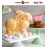 Easter Форма для выпечки Пасхальный Зайчик 3D, объем 0.7 л, алюминий, Nordic Ware, США