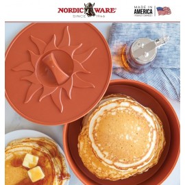 Tortilla & Pancake Термоконтейнер для разогревания блинов и тортильяс, D 25 см, пластик пищевой, Nordic Ware, США