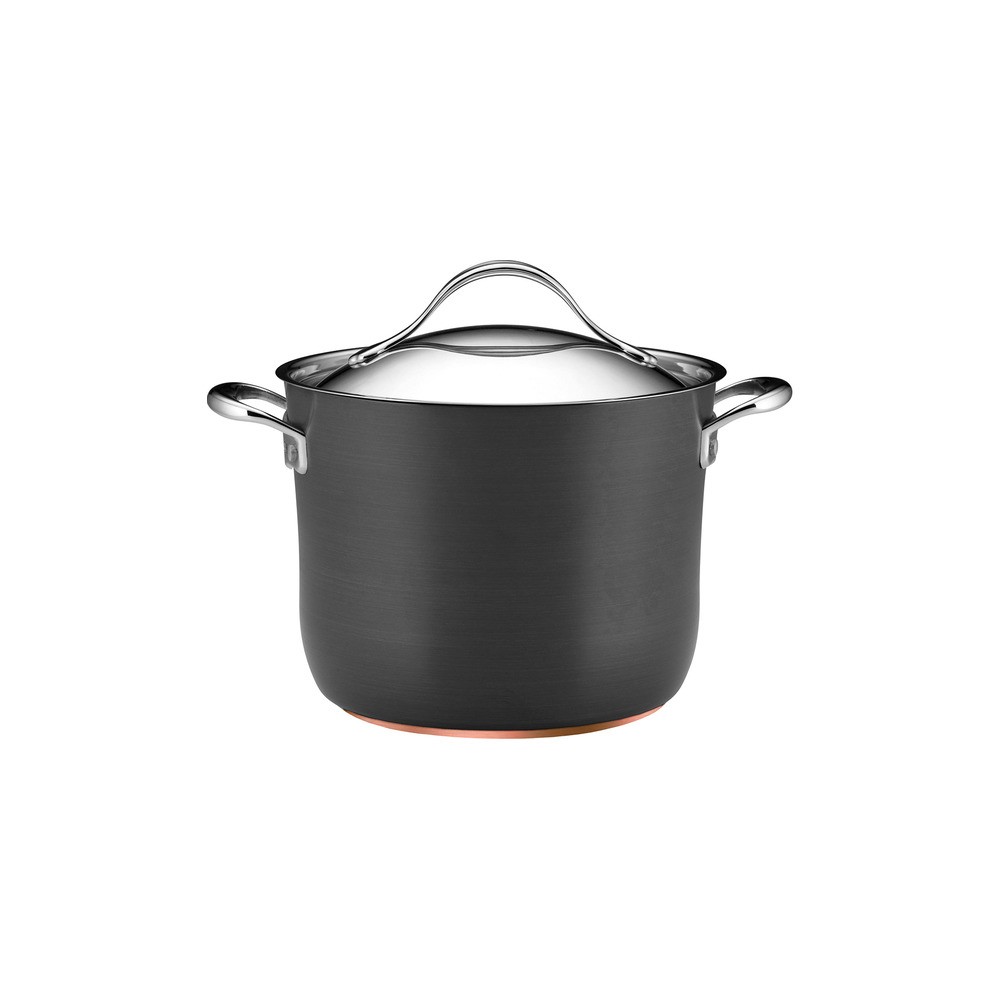 Кастрюля с крышкой  7,5л, Алюминий, Anolon, США