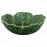 Блюдо-салатник "Капуста" средний, 22 см, керамика ручной работы, Bordallo Pinheiro, Португалия