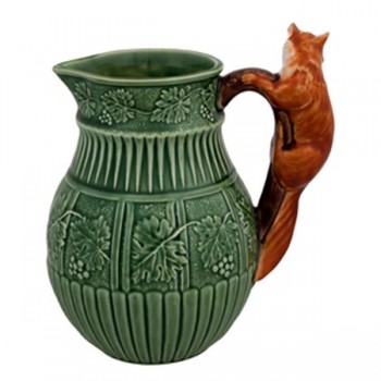 Кувшин Bordallo Pinheiro "Лиса" 1,5л, Керамика, Bordallo Pinheiro, Португалия