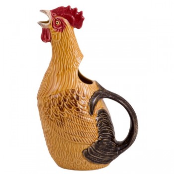 Кувшин Bordallo Pinheiro "Петух" 1,35л, Керамика, Bordallo Pinheiro, Португалия