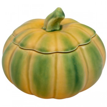 Блюдо для горячего с крышкой Bordallo Pinheiro "Тыква" 1,5л, Керамика, Bordallo Pinheiro, Португалия