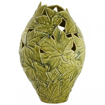 Ваза Bordallo Pinheiro "Платан" 40см, Керамика, Bordallo Pinheiro, Португалия