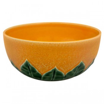 Салатник Bordallo Pinheiro "Апельсин" 24,5см, Керамика, Bordallo Pinheiro, Португалия