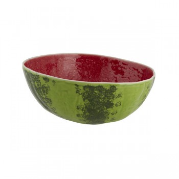 Салатник Bordallo Pinheiro "Арбуз" 28см, Керамика, Bordallo Pinheiro, Португалия